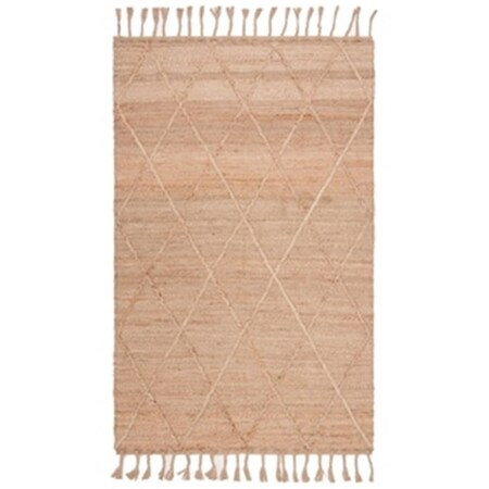 Safavieh 6 x 6 ft. Natural Fiber Rustic Square Area Rugs, Natural NF107B-6SQ
